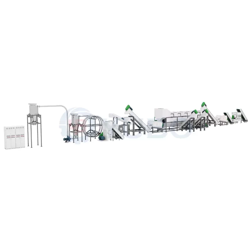 PE/PP SOFT MATERIAL WASHING LINE